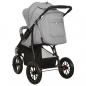 Preview: Kinderwagen Hellgrau Stahl