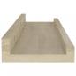 Preview: Wandregale 2 Stk. Sonoma-Eiche 40x9x3 cm