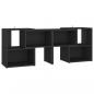 Preview: TV-Schrank Schwarz 104x30x52cm Holzwerkstoff