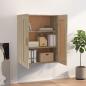 Preview: Wandschrank Sonoma-Eiche 69,5x32,5x90 cm Holzwerkstoff