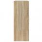 Preview: Wandschrank Sonoma-Eiche 69,5x32,5x90 cm Holzwerkstoff