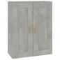 Preview: Wandschrank Betongrau 69,5x32,5x90 cm Holzwerkstoff