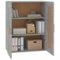 Preview: Wandschrank Betongrau 69,5x32,5x90 cm Holzwerkstoff