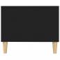 Preview: Couchtisch Schwarz 102x50x40 cm Holzwerkstoff