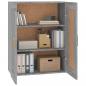 Preview: Wandschrank Grau Sonoma 69,5x32,5x90 cm Holzwerkstoff