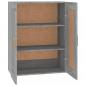 Preview: Wandschrank Grau Sonoma 69,5x32,5x90 cm Holzwerkstoff