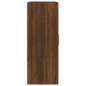 Preview: Wandschrank Braun Eichen-Optik 69,5x32,5x90 cm Holzwerkstoff