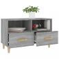 Preview: TV-Schrank Grau Sonoma 80x36x50 cm Holzwerkstoff