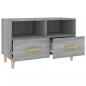 Preview: TV-Schrank Grau Sonoma 80x36x50 cm Holzwerkstoff