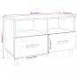 Preview: TV-Schrank Grau Sonoma 80x36x50 cm Holzwerkstoff