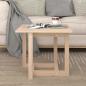 Preview: ARDEBO.de - Couchtisch 50x50x45 cm Massivholz Kiefer