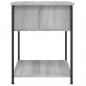 Preview: Nachttische 2 Stk. Grau Sonoma 44x45x58 cm Holzwerkstoff