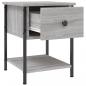 Preview: Nachttische 2 Stk. Grau Sonoma 34x35,5x45 cm Holzwerkstoff