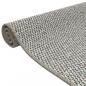 Preview: Teppichläufer Sisal-Optik Taupe 50x100 cm