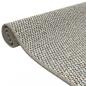 Preview: Teppichläufer Sisal-Optik Taupe 80x150 cm