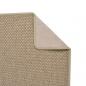 Preview: Teppichläufer Sisal-Optik Sandfarben 50x100 cm