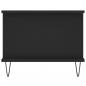 Preview: Couchtisch Schwarz 90x50x40 cm Holzwerkstoff