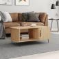 Preview: ARDEBO.de - Couchtisch Sonoma-Eiche 90x50x40 cm Holzwerkstoff