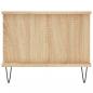 Preview: Couchtisch Sonoma-Eiche 90x50x40 cm Holzwerkstoff