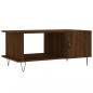 Preview: Couchtisch Braun Eichen-Optik 90x50x40 cm Holzwerkstoff