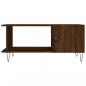 Preview: Couchtisch Braun Eichen-Optik 90x50x40 cm Holzwerkstoff