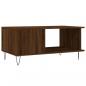 Preview: Couchtisch Braun Eichen-Optik 90x50x40 cm Holzwerkstoff