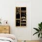 Preview: Spiegel-Schmuckschrank mit LED-Beleuchtung Wandmontage