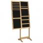 Preview: Spiegel-Schmuckschrank Freistehend 42x38x152 cm