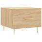 Preview: Couchtisch Sonoma-Eiche 50x50x40 cm Holzwerkstoff