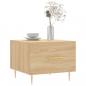 Preview: Couchtisch Sonoma-Eiche 50x50x40 cm Holzwerkstoff