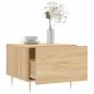 Preview: Couchtisch Sonoma-Eiche 50x50x40 cm Holzwerkstoff