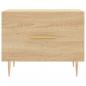 Preview: Couchtisch Sonoma-Eiche 50x50x40 cm Holzwerkstoff