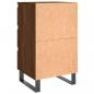 Preview: Nachttische 2 Stk. Braun Eichen-Optik 40x35x69 cm Holzwerkstoff