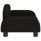 Preview: Hundebett Schwarz 50x40x30 cm Stoff