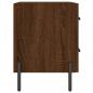 Preview: Nachttische 2Stk. Braun Eichen-Optik 40x35x47,5cm Holzwerkstoff