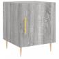 Preview: Nachttische 2 Stk. Grau Sonoma 40x40x50 cm Holzwerkstoff