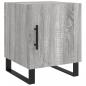 Preview: Nachttische 2 Stk. Grau Sonoma 40x40x50 cm Holzwerkstoff