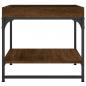 Preview: Couchtisch Braun Eichen-Optik 49,5x49,5x45 cm Holzwerkstoff