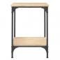 Preview: Couchtisch Sonoma-Eiche 40x40x55 cm Holzwerkstoff