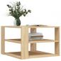 Preview: Couchtisch Sonoma-Eiche 59,5x59,5x40 cm Holzwerkstoff