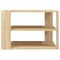 Preview: Couchtisch Sonoma-Eiche 59,5x59,5x40 cm Holzwerkstoff