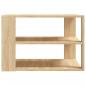 Preview: Couchtisch Sonoma-Eiche 59,5x59,5x40 cm Holzwerkstoff