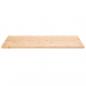 Preview: Tischplatte 110x55x2,5 cm Massivholz Kiefer Rechteckig