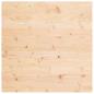 Preview: Tischplatte 90x90x2,5 cm Massivholz Kiefer Quadratisch