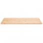 Preview: Tischplatte 100x50x2,5 cm Massivholz Kiefer Rechteckig