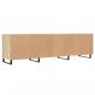 Preview: TV-Schrank Sonoma-Eiche 150x30x44,5 cm Holzwerkstoff