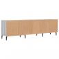 Preview: TV-Schrank Grau Sonoma 150x30x44,5 cm Holzwerkstoff