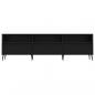 Preview: TV-Schrank Schwarz 150x30x44,5 cm Holzwerkstoff