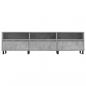 Preview: TV-Schrank Betongrau 150x30x44,5 cm Holzwerkstoff