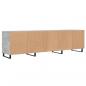 Preview: TV-Schrank Betongrau 150x30x44,5 cm Holzwerkstoff